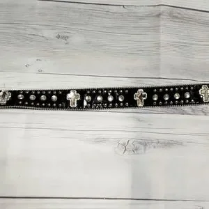 Nocona | Accessories | Nocona Rhinestone Studded Cross  display picture 3